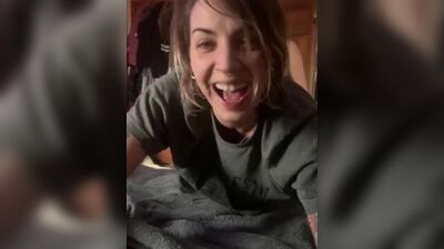 Watching the wife fuck the gf with a strap on while I jerk off - pornvideoxo.club